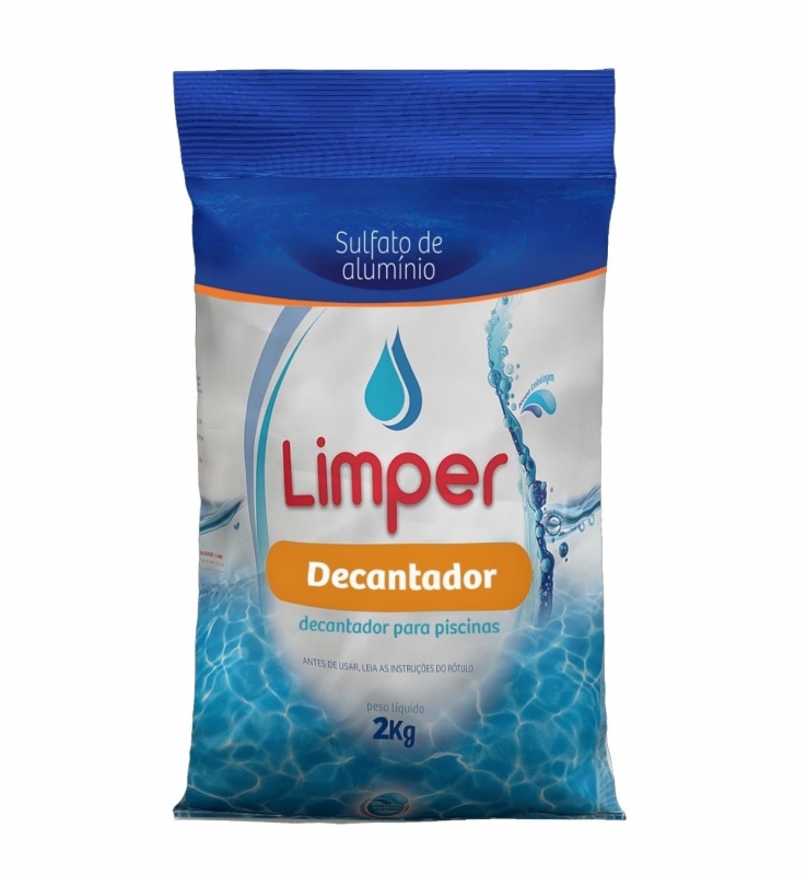 SULFATO DE ALUMINIO DECANTADOR 2KG LIMPER